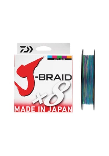 Daiwa Jbraid 8b Multicolor 150m İp Misina 0,18mm