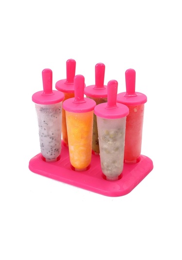 Yaz Diy Yaratıcı Buz Yapımı Kutusu Popsicle Dondurma Kalıbı Red , Size:popsicle Yeşil
