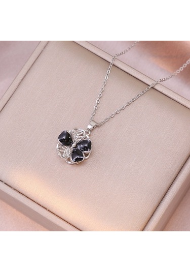 Bayan Kolye: Moda Estetiği Titanyum Çelik Kolye No.293 Çok REnkli