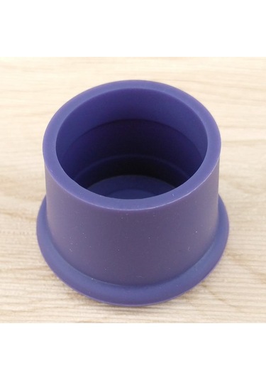 Mavi 1 Adet Şarap Tıpaları Bira Kapağı Şişe Kapağı Ev Mutfak Bar Aracı Silikon Tıpa İçecek Mavi