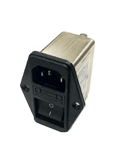 Suntek AC 250V 10A Cw2c-10A-T Soket EMI Filtresi