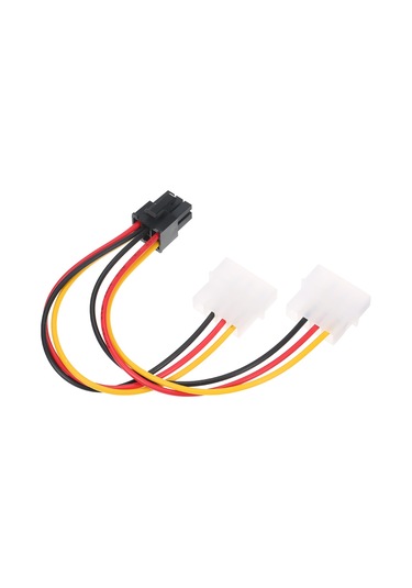 Padalink Grafik Kartı Güç Kablosu, 4 Pin Molex'den 6 Pin Pcı-express'e Çevirici, Psu'dan Grafik Kartına Güç Dağıtımı Kablosu