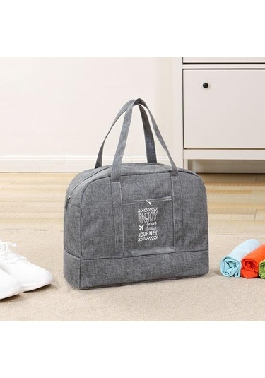 Lacivert Modern Seyahat Saklama Çantası Su Geçirmez Astar Deforme Olmayan Yerden Tasarruf S Lacivert