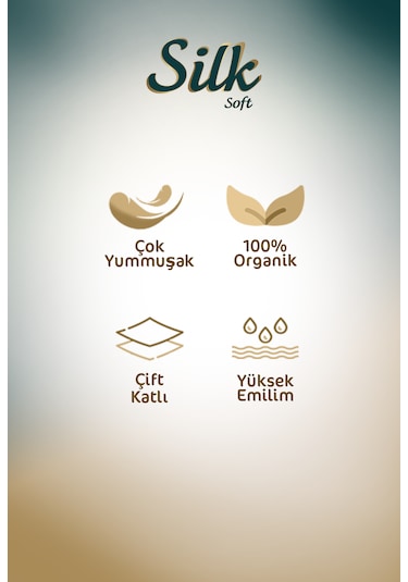 "500" Silk Soft Çift Katlı Pratik Mendil Çek Kullan Kutu Mendil 5adet X 100mendil