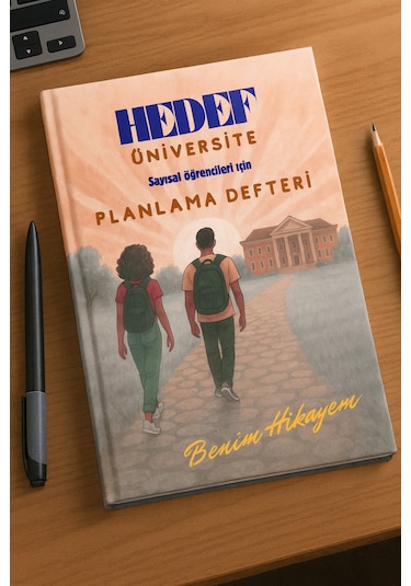 Hedef Üniversite Sayısal Öğrencileri İçin Planlama Defteri-benim Hikayem Kahverengi