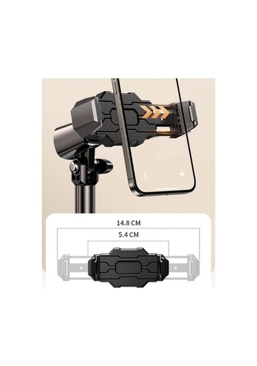 Moly 360 Derece Dönen Alüminyum Alaşımlı Masaüstü Akıllı Akış Cihazı