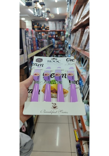 Kahvaltılık Bıçak Çikolata Bıçağı Tereyağı Bıçağı Pembe