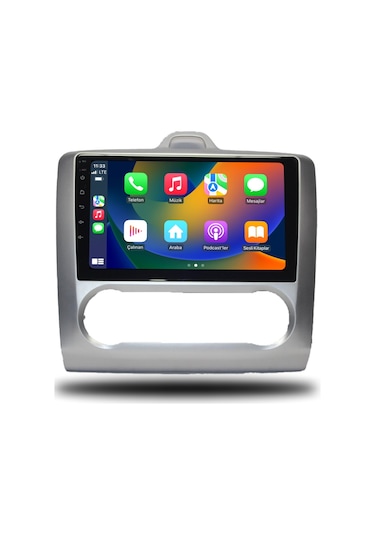 Navico Ford Focus 2 Android Carplay Multimedya 2007-2011 Dijital Klima 4gb Ram + 64gb Hafıza + 8 Çekirdek