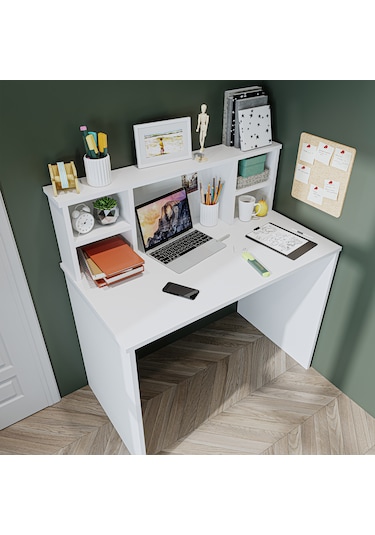 Paris Çalışma Masası , Çocuk Masası, Bilgisayar Masası 100 Cm Mat Beyaz Paris Çalışma Masası , Çocuk Masası, Bilgisayar Masası 100 Cm Mat Beyaz