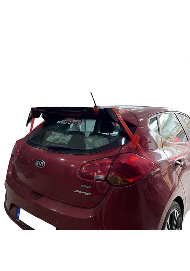 Kia Ceed Uyumlu 2012-2018 Üniversal Plastik Boyasız Spoiler