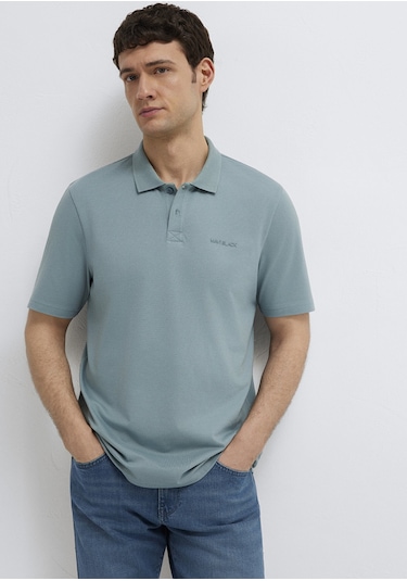 Mavi - Gri Polo Tişört 0611837-70118
