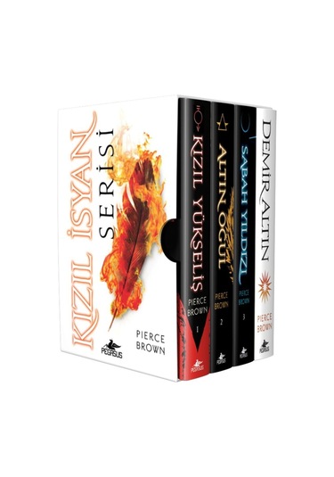 Kızıl Isyan Serisi Kutulu Özel Set (4 Kitap Ciltli Baskı)