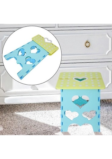 Bloomnest Kalın Aşk Noktası Katlanır Plastik Tabure, 30x23x39cm, Gelişmiş Masaj Taburesi, Yeniway Altın-siyah, Pratik Ve Kullanışlı Altın - Siyah