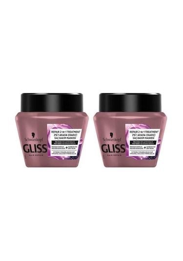Gliss 2'li Serum Deep Repair Onarıcı Saç Maskesi 300 ml