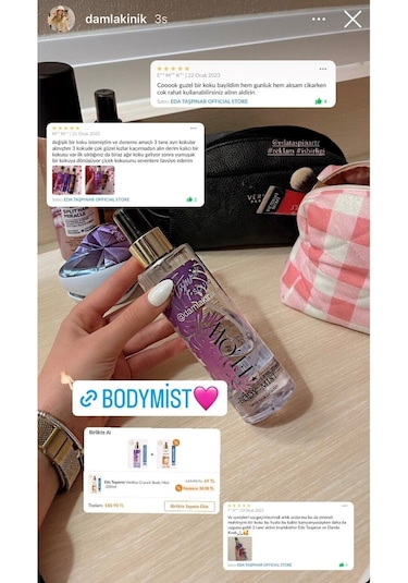 Eda Taşpınar Squat Flow Vücut Spreyi 200 ML