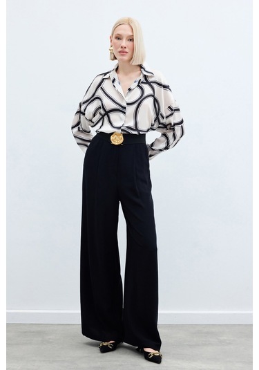 Salaş Gömlek - Ekru-135821 Ekru