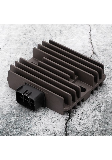 Lemestar Kawasaki Ninja 250/300/650 Z750/s Z800/1000 Zx1000 Ga Atv İçin Akü Aşırı Şarjı Engelleyen, Soğutma Kanatlıklı Aluminyum Voltaj Regülatörü Redaktörü