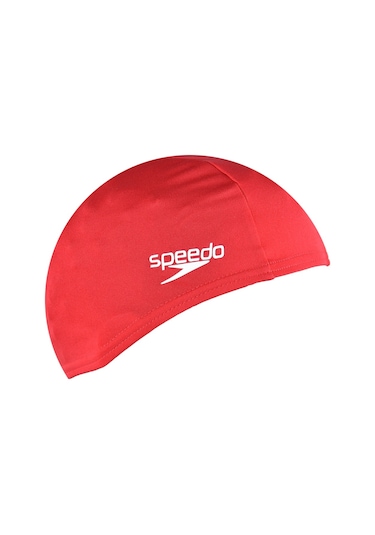 Speedo Polyester - Plaın Çocuk Yüzücü Bonesi Kırmızı (468466783) Std Çok Renkli