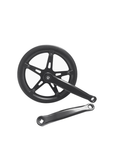 Dinosaurs 46t Yol Bisikleti Krank Seti Tek Hız 170mm Bisiklet Aynakol Içi Boş Diş Plakası Bisiklet Krank Seti Dişli Bisiklet Aksesuarları Altın