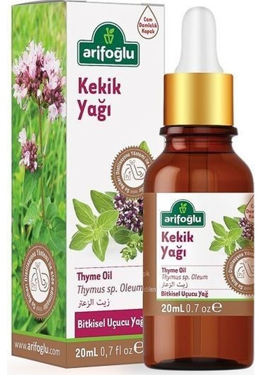 Arifoğlu Limon Yağı + Kekik Yağı + Okaliptus Yağı 3 x 20 ML