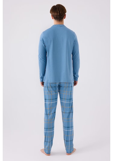 Arnetta Erkek Mavi Pijama Takımı Ar3169-s-v1 Mavi