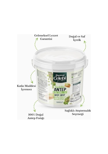 Antep Fıstık Ezmesi 5000 Gr.