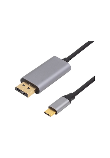 1.8 Metre 4k Type-c To Displayport Ses & Görüntü Aktarım Kablosu