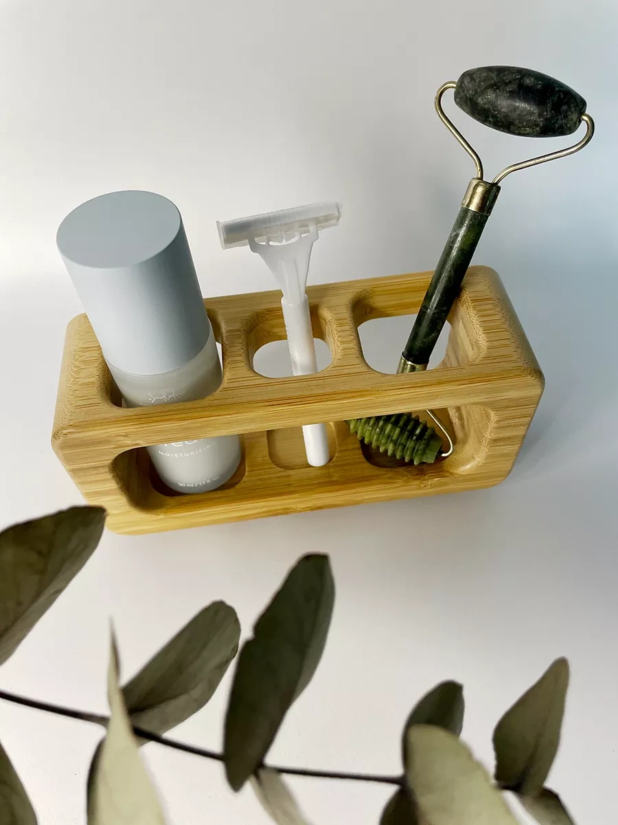 Roomstetica Elektrikli Diş Fırçaları Ve Macunu İçin Ayaklı Tutucu 191794688 Kahverengi