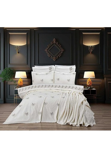 Başak 10 Parça Çeyiz Seti Bej