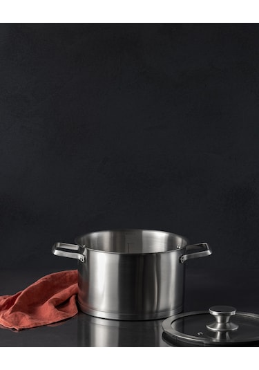 Madame Coco Raye Derin Tencere - Çelik - 22 Cm 8684427146231 Çok Renkli