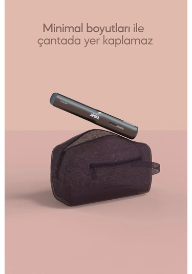 Sinbo Shd-1742 Kablosuz Saç Düzleştirici Gri