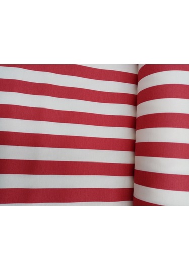 Hayat Home Çizgi Desen Lüks Duck Keten Kumaş