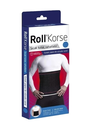 Roll Korse Small - Siyah