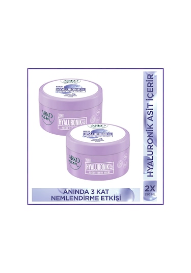 Arko Nem Hyaluronik Asit İçerikli Yoğun Bakım Kremi 2 x 250 ML