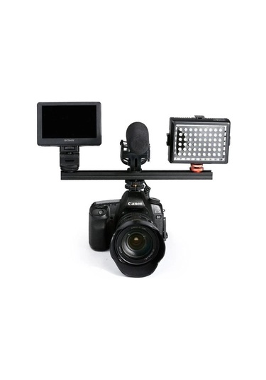 Andoer Se-300 20 Cm Metal Işık Uzatma Kolu Siyah