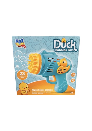 Kayyum Ördek Pilli Köpük Tabanca - Mavi