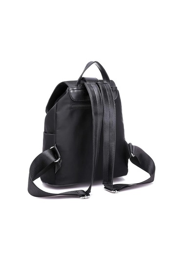 Lixiaqu01 Kadın Sırt Çantası Tasarımcısı Yüksek Kaliteli Naylon Siyah