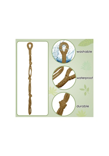 Lebihmurah 3729 Bitki Asılı Sepet Genişletici Dayanıklı Bitki Asılı Halat Askı Genişletici