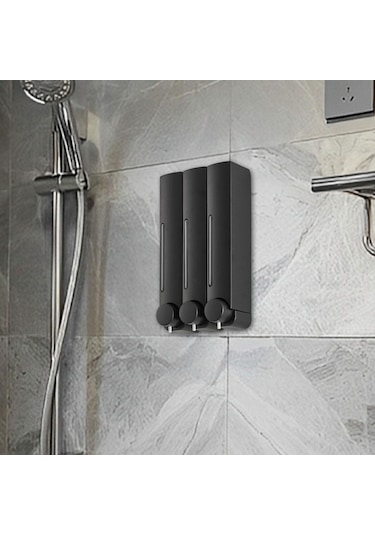 Suntek Manuel Sabun Dispenser Büyük Siyah