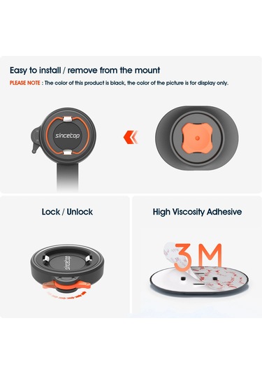 Joyjadehub Bisiklet Telefon Tutucu, Motosiklet Gidon Telefon 1pc