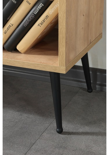 3611 Şile Metal Ayaklı Metal Kulplu 160 Cm Tv Ünitesi - Beyaz Safir Beyaz - Safir