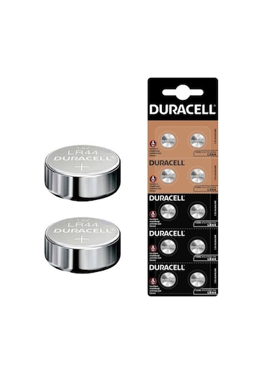 Duracell A76 Lr44 1.5V Düğme Pil 10Lu Paket (510845347)