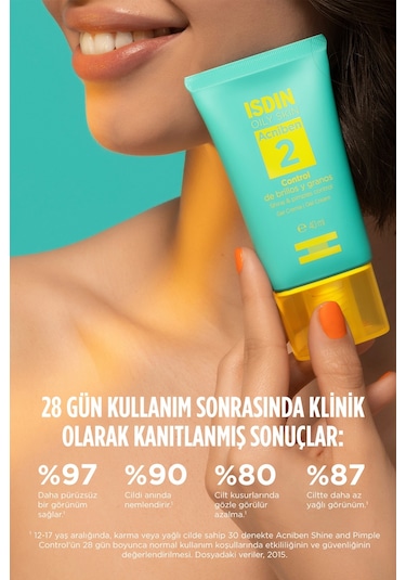 Isdin Acniben Shine & Pimples Control Gel Cream 40 ML