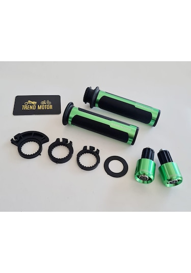 ELCİK VE DENGE TOPUZU TAKIM BARRACUDA YEŞİL - MOTOSİKLET
