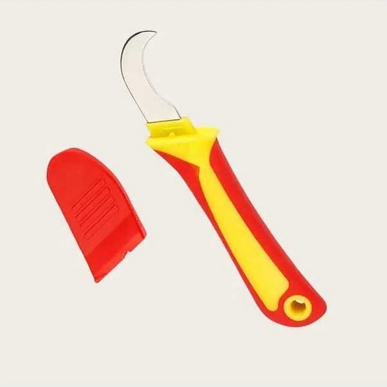 Trendooze Gaojunshop01 Kompakt Yalıtımlı Kanca Tel Sıyırıcı Kavisli Bıçak Dayanıklı Pp