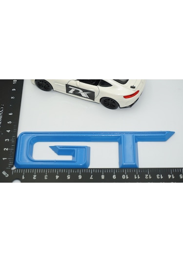 Dk Tuning Mustang Gt Bagaj Mavi Logo Arma Ford İle Uyumlu
