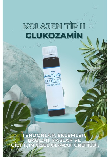 Mx Collagen Glukozamin Kolajen Eklemler Için 30 Ml X 30 Şişe