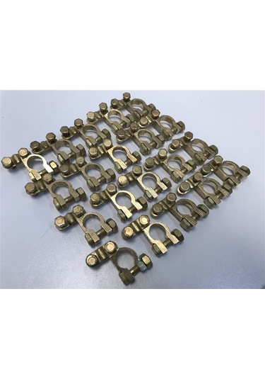 Akü Kutup Başı + - 20 Li Set Pirinç Hhy-889