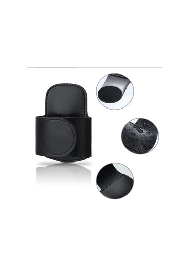 Suntek Stetoskop Tutucu Kalça Klipsleri Evrensel Taşınabilir Siyah