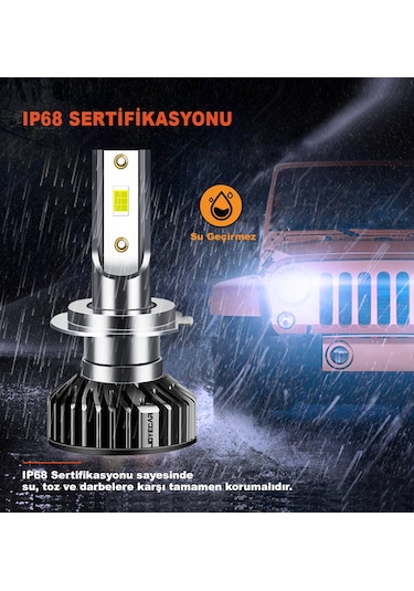 Joyecar F2 Mini Csp Şimşek Led Xenon Far H1/H3/H4/H7/H11/9006 387940222